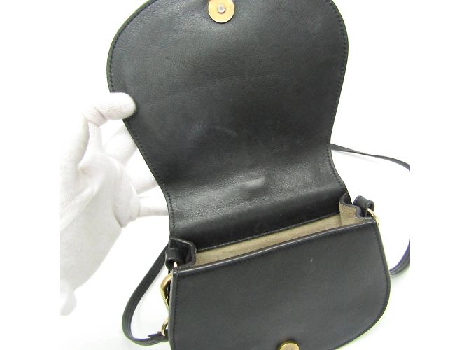 Chloé Nile Damen Leder Schultertasche Schwarz - Ansicht 14