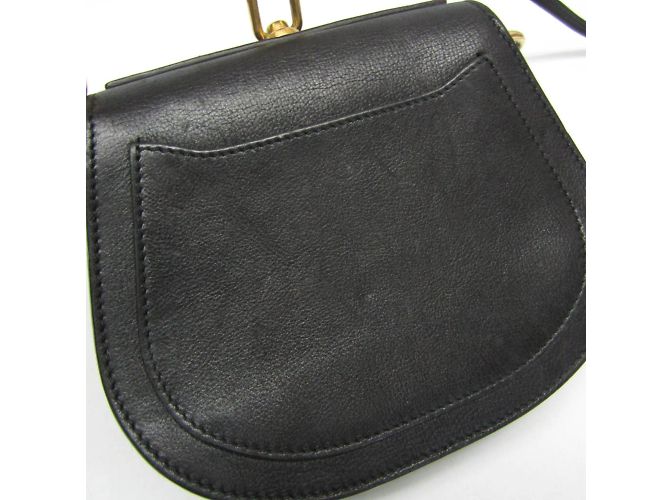Chloé Nile Damen Leder Schultertasche Schwarz - Ansicht 6