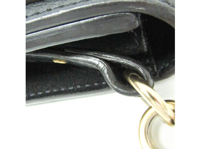 Chloé Nile Damen Leder Schultertasche Schwarz - Ansicht 8