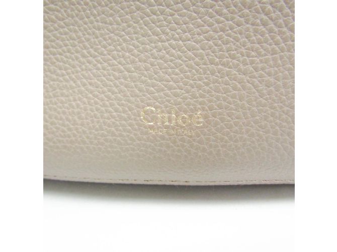 Borsa tote in pelle da donna Chloé Mylo Grigio - vista 12