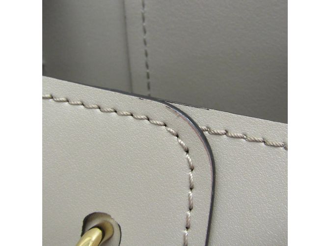 Borsa tote in pelle da donna Chloé Mylo Grigio - vista 9