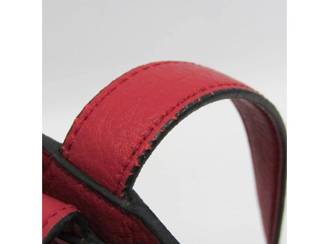 Borsa tote in pelle donna Prada rossa Rosso - vista 10