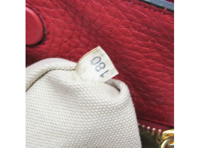 Borsa tote in pelle donna Prada rossa Rosso - vista 17