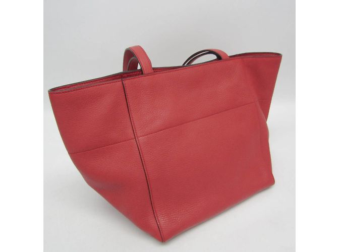 Borsa tote in pelle donna Prada rossa Rosso - vista 7