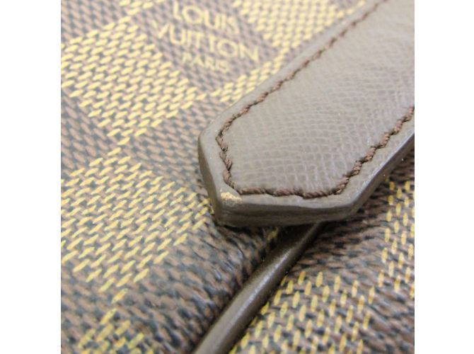 Borsa a Spalla Louis Vuitton Damier Rivington PM Damier ebene - vista 5