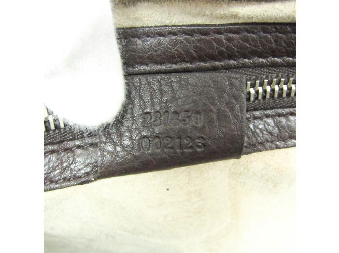 Borsa da lavoro Gucci 231850 Marrone scuro - vista 14