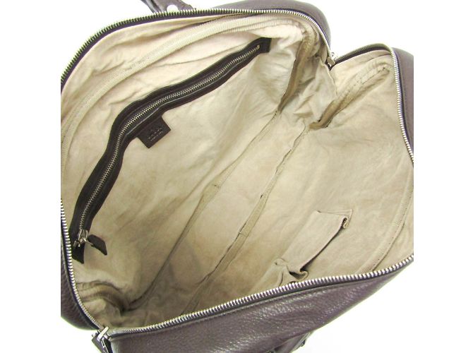 Borsa da lavoro Gucci 231850 Marrone scuro - vista 3