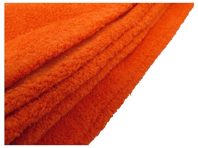 Hermès NEUF DRAP DE PLAGE HERMES CORAIL SERVIETTE DE BAIN COTON ORANGE BEACH TOWEL - vue 8