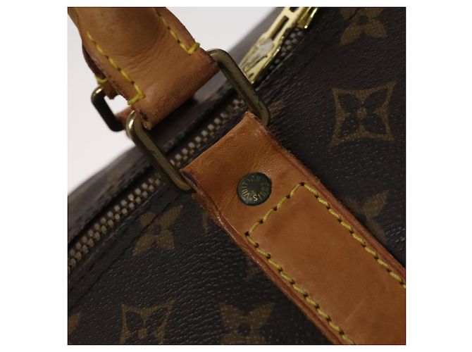 LOUIS VUITTON Monogram Keepall Bandouliere 60 Borsa Boston M41412 LV Auth 107049 Monogramma - vista 19