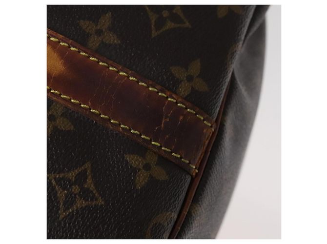 LOUIS VUITTON Monogram Keepall Bandouliere 60 Borsa Boston M41412 LV Auth 107049 Monogramma - vista 20