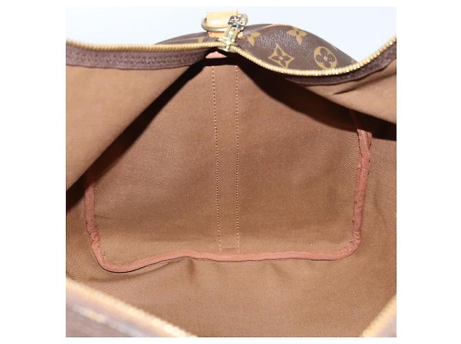 LOUIS VUITTON Monogram Keepall Bandouliere 60 Borsa Boston M41412 LV Auth 107049 Monogramma - vista 23