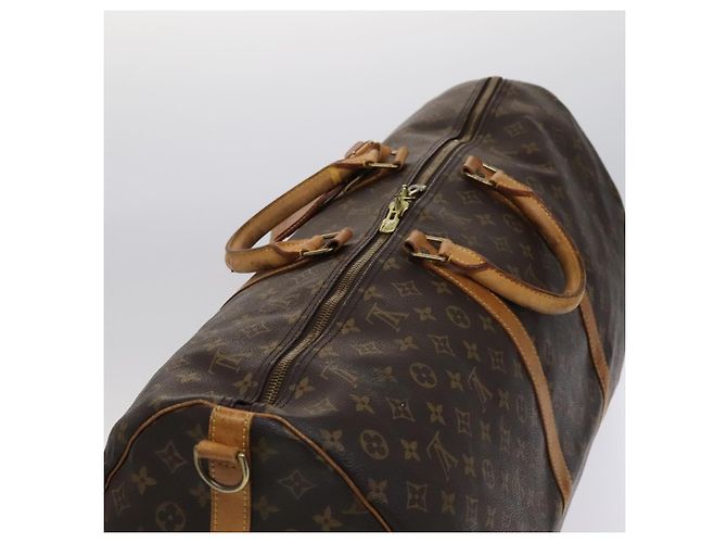LOUIS VUITTON Monogram Keepall Bandouliere 60 Borsa Boston M41412 LV Auth 107049 Monogramma - vista 6