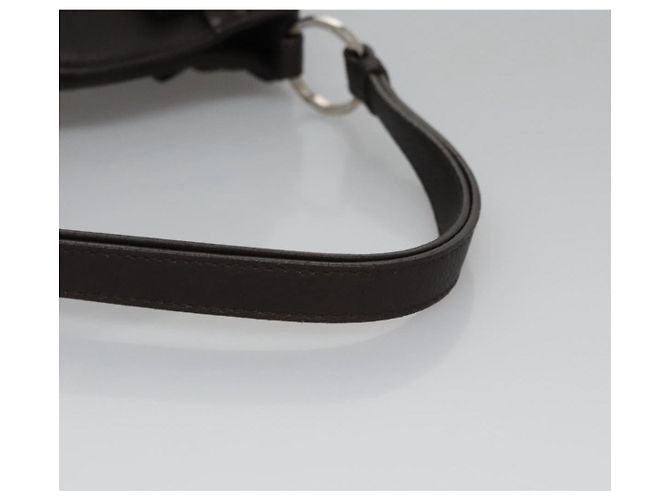 Bulgari Borsa a mano in pelle marrone BVLGARI Auth yk17514 - vista 8