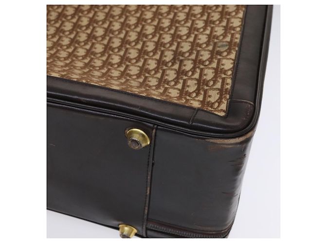Valigia in tela Trotter Christian Dior marrone Auth 115962 - vista 17