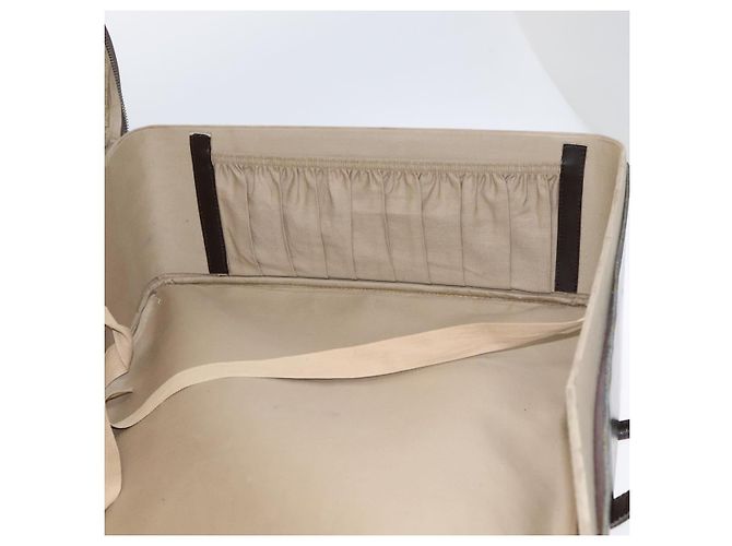 Valigia in tela Trotter Christian Dior marrone Auth 115962 - vista 23