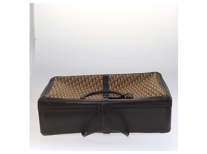 Valigia in tela Trotter Christian Dior marrone Auth 115962 - vista 6