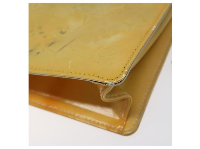 LOUIS VUITTON Monogram Vernis Borsa a Mano Spring Street Grigio M91029 LV Auth MY048 - vista 16