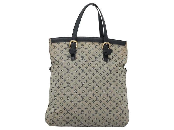 LOUIS VUITTON Borsa Tote Mini Franoise Monogram 2way Blu M92208 LV Auth MY037 - vista 13