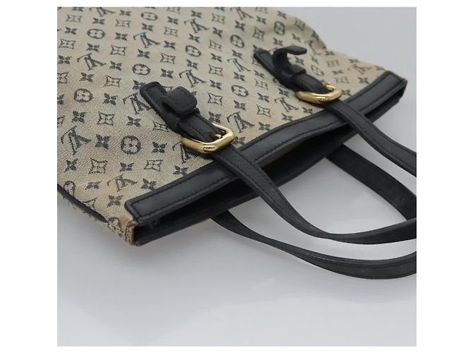 LOUIS VUITTON Borsa Tote Mini Franoise Monogram 2way Blu M92208 LV Auth MY037 - vista 6