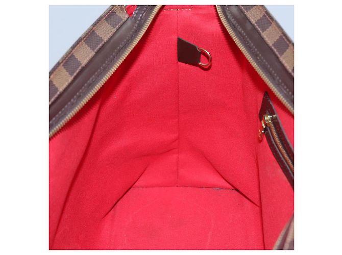 LOUIS VUITTON Borsa Tote Chelsea Damier Ebene N51119 LV Auth ep7701 - vista 22