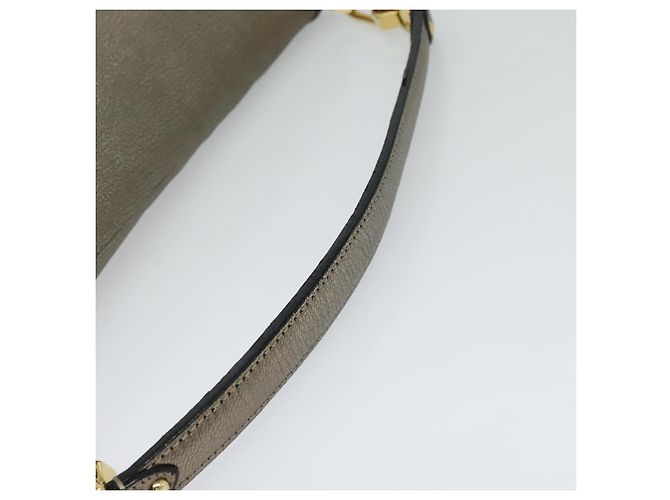 LOEWE Borsa a Spalla Anagram Pelle Oro Auth am7935 D'oro - vista 7