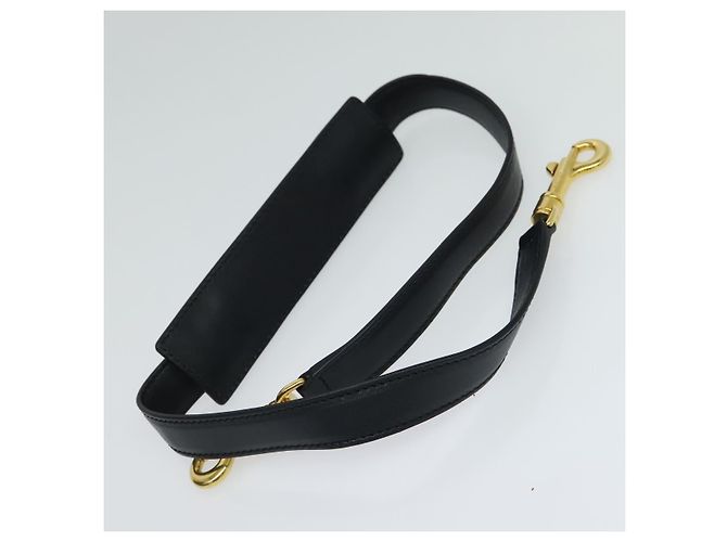Céline CELINE Borsa Trapeze in pelle 2 in 1 Blu Navy Oro Auth BA400 D'oro - vista 24