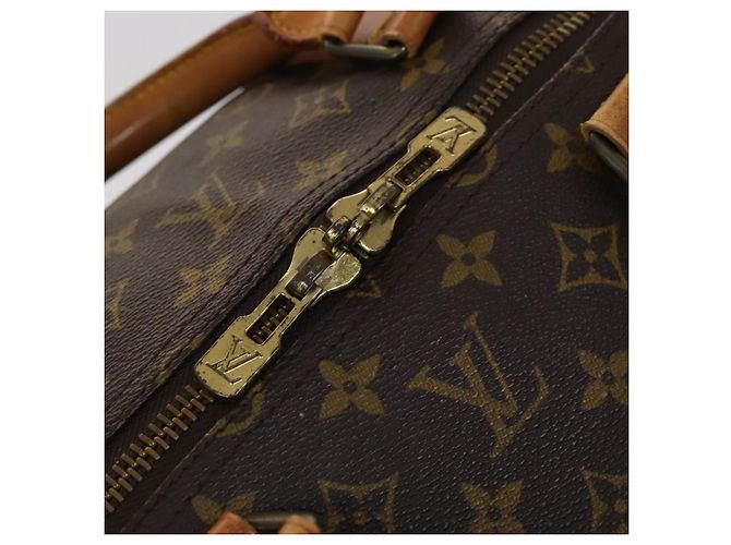 LOUIS VUITTON Monogram Keepall 60 Bolsa Boston M41422 LV Auth 110381 Monograma - vista 10