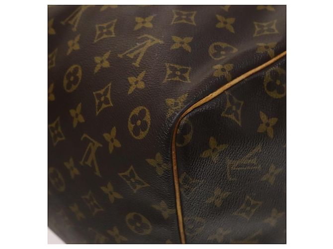 LOUIS VUITTON Monogram Keepall 60 Bolsa Boston M41422 LV Auth 110381 Monograma - vista 16
