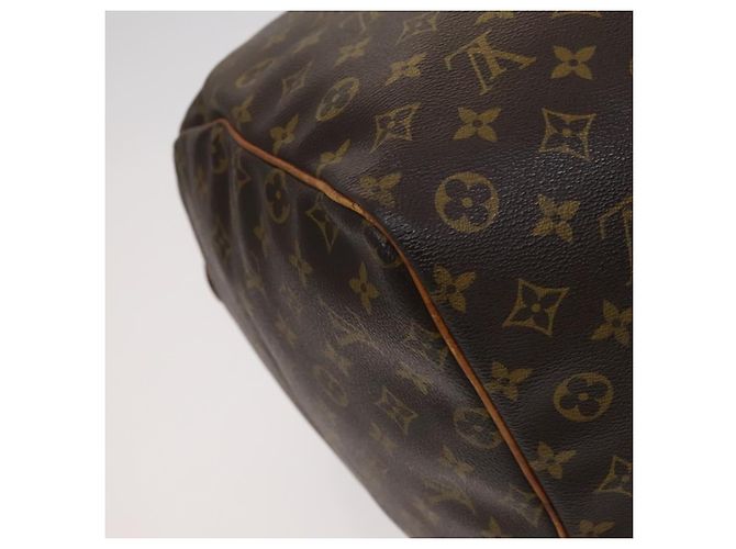 LOUIS VUITTON Monogram Keepall 60 Bolsa Boston M41422 LV Auth 110381 Monograma - vista 17