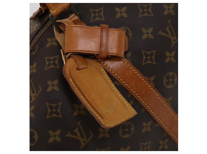 LOUIS VUITTON Monogram Keepall 60 Bolsa Boston M41422 LV Auth 110381 Monograma - vista 19