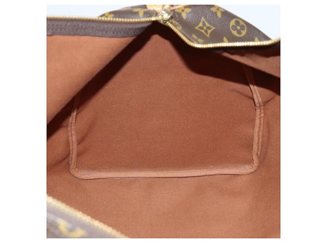 LOUIS VUITTON Monogram Keepall 60 Bolsa Boston M41422 LV Auth 110381 Monograma - vista 21