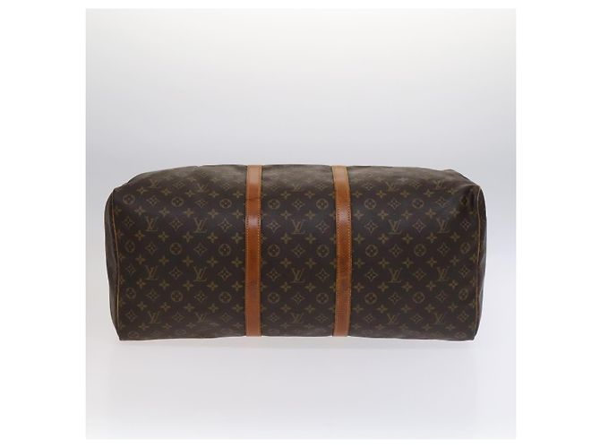 LOUIS VUITTON Monogram Keepall 60 Bolsa Boston M41422 LV Auth 110381 Monograma - vista 5