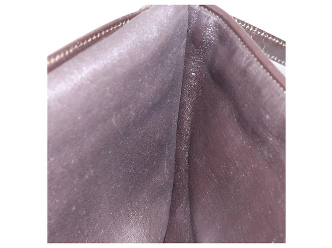 Borsa a spalla in tela Trotter Christian Dior marrone Auth BD219 - vista 19