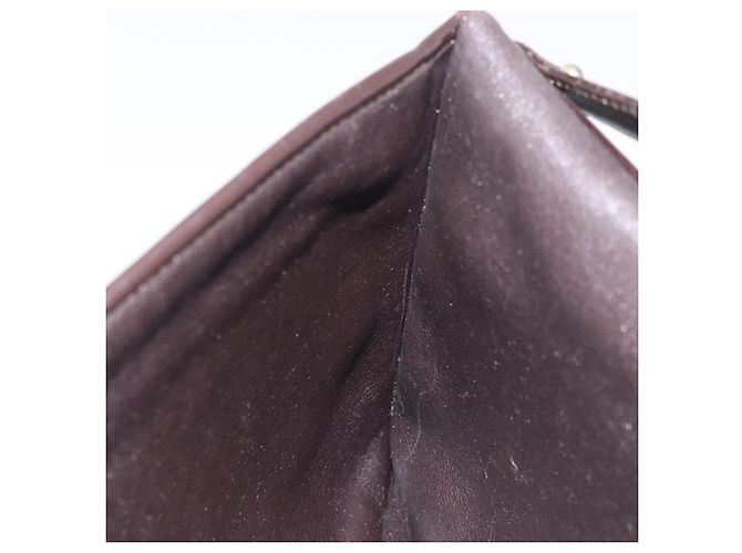 Borsa a spalla in tela Trotter Christian Dior marrone Auth BD219 - vista 20