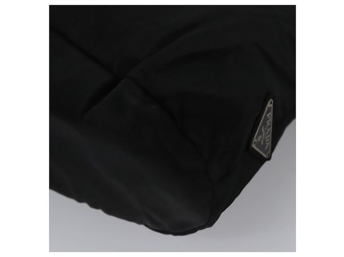 PRADA Bolso de mano de nylon negro Auth bs22998 - vista 16