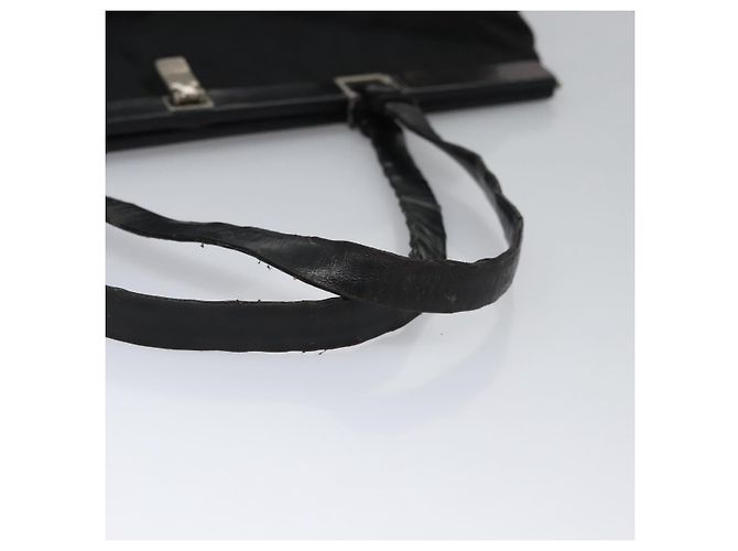 PRADA Bolso de mano de nylon negro Auth bs22998 - vista 7