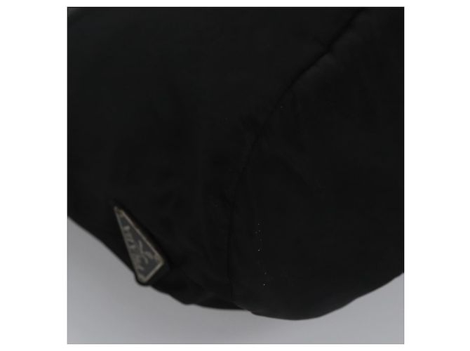 PRADA Bolso de mano de nylon negro Auth bs22998 - vista 9