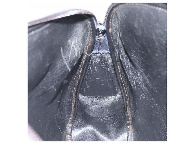 Borsa a Spalla in Tela Trotter Christian Dior Blu Oro Auth BD167 D'oro Blu navy - vista 18