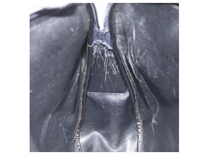 Borsa a Spalla in Tela Trotter Christian Dior Blu Oro Auth BD167 D'oro Blu navy - vista 19
