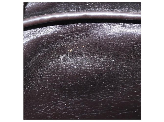 Bolso de hombro de lona Trotter Christian Dior marrón Auth BD120 Castaño - vista 11
