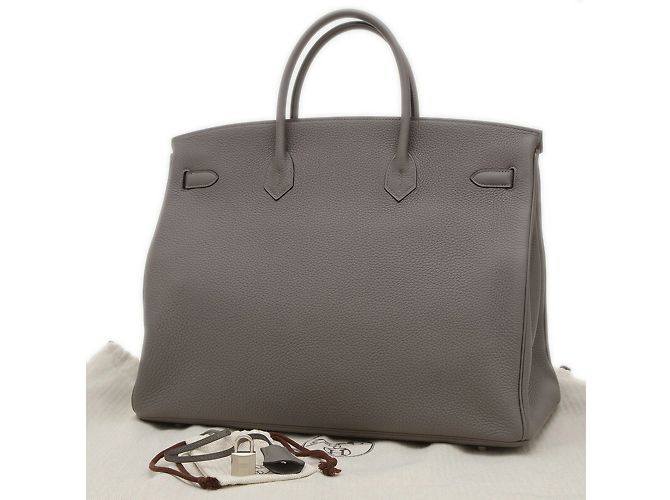 Sac à main Hermès Birkin 40 en cuir Togo - vue 2