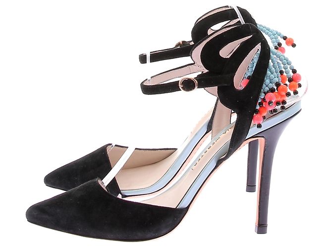 SOPHIA WEBSTER Saltos T.EU 37.5 Camurça - vista 3
