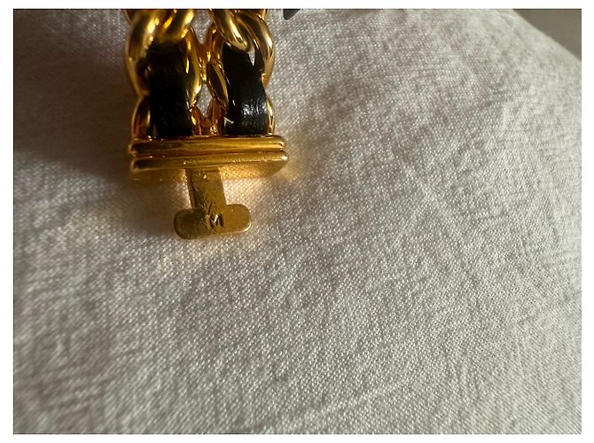 Première Orologio vintage Chanel Premiere con i suoi documenti Nero D'oro - vista 13