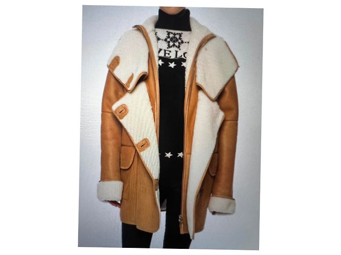 Parka Loewe oversize de piel - vista 16