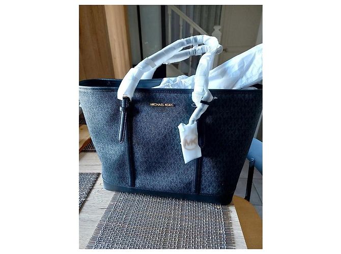 Borsa tote Michael Kors in pelle nera Nero - vista 2