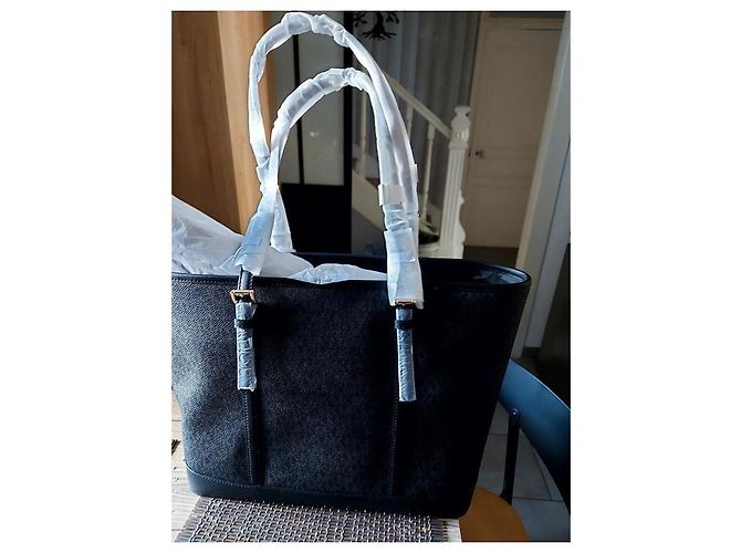 Borsa tote Michael Kors in pelle nera Nero - vista 3