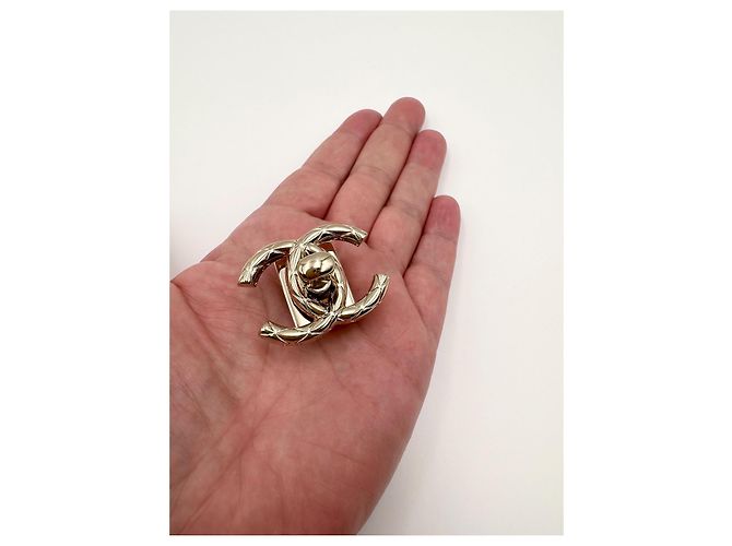 Chanel Verschluss CC hellgold Golden - Ansicht 13