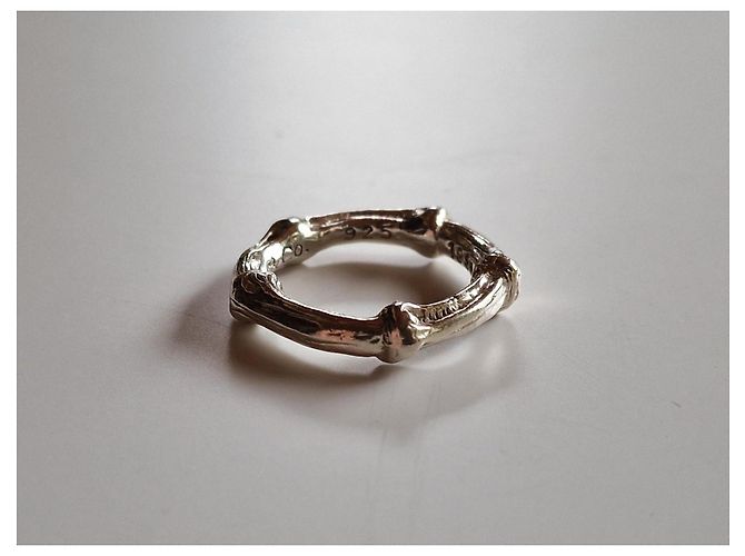 Tiffany & Co Bambus vintage aus massivem 925 Silber - Ansicht 4