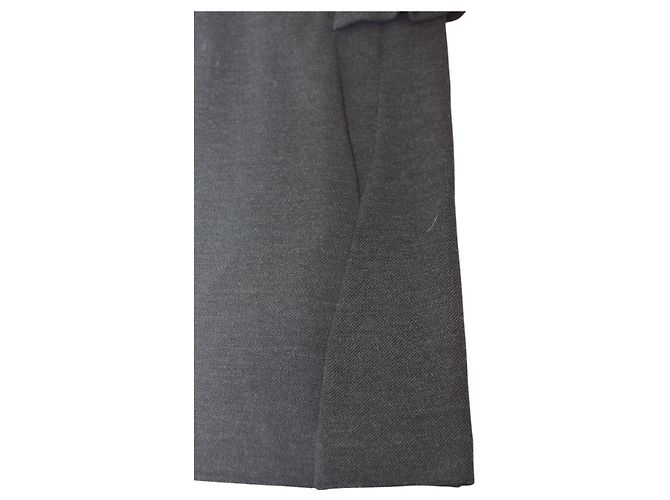 Roberto Cavalli Wollkleid in Anthrazitgrau Cocktailkleid - Ansicht 8