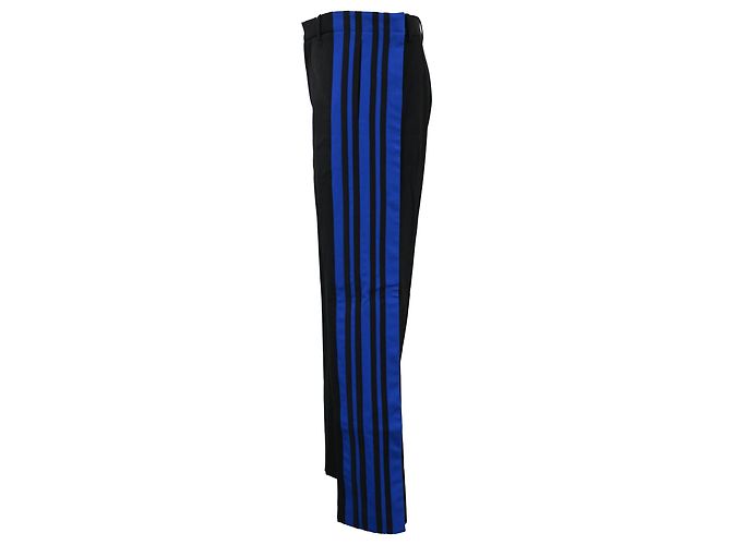 Day Pantaloni in twill a righe Balenciaga in cotone nero - vista 2